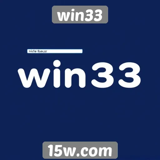 Experiência do usuário no site Win33 é ressaltada